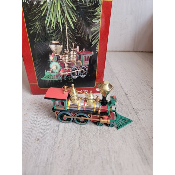 Carlton Cards Wonderland Express 1996 train ornament Xmas - Picture 1 of 9